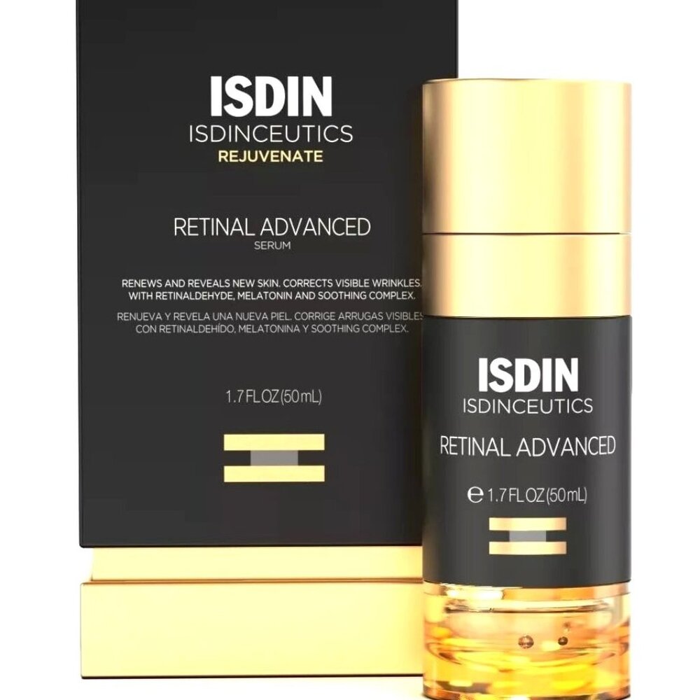 Skincare ISDIN Isdinceutics Retinal Advanced Serum 1.7 oz Renews and Reveals New